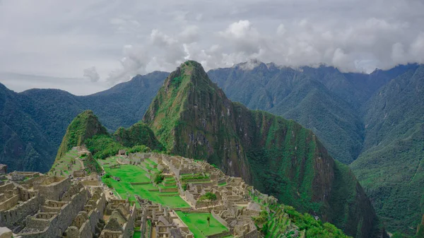 Gran Panorámica Machu Picchu Cusco Perú —  Fotos de Stock