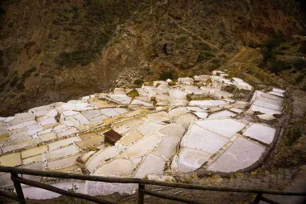 Salineras Maras Urubamba Cusco Perú — Foto de Stock