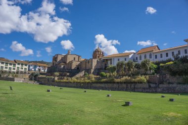 Bugün İnka Coricancha Tapınağı 'nın kalıntıları Santo Domingo tarikatının kilisesi.