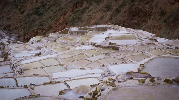 Salineras Maras Perú Cusco — Foto de Stock