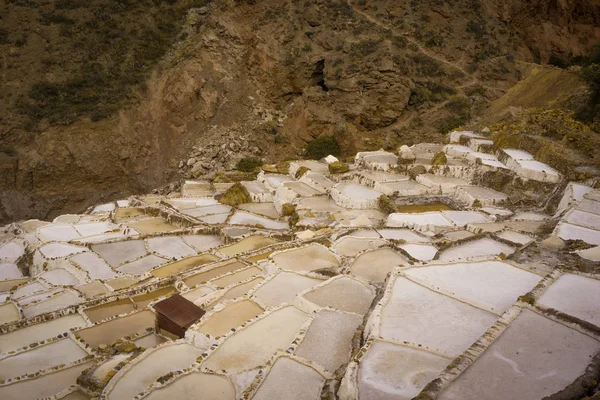 Salineras Maras Peru Urubamba Cusco Peru — Foto de Stock