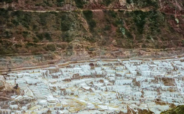 Salineras Maras Peru Urubamba Cusco Peru — Stok fotoğraf