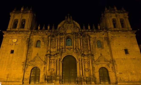 Catedral Cusco Plaza Armas Cusco Perú — Foto de Stock