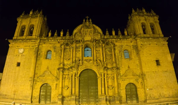 Katedra Cusco Plaza Armas Peru — Zdjęcie stockowe