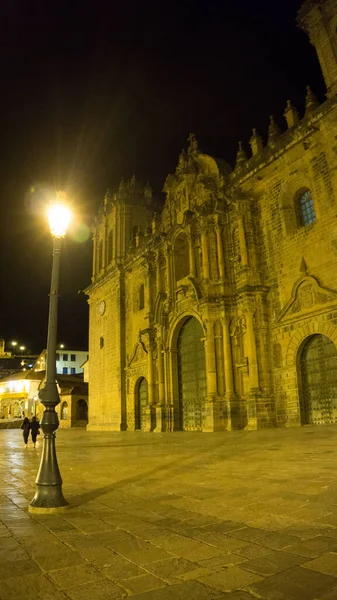 Cusco Cathedral Plaza Armas Cusco Peru — Stock Photo, Image