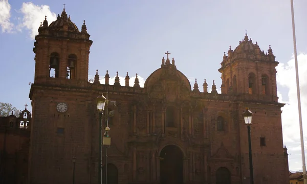 Кафедральний Собор Куско Перу — стокове фото