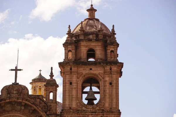 Cusco Katedrali Peru Nun Cusco Ana Meydanında Yer Almaktadır — Stok fotoğraf