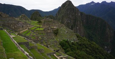 Machu Picchu 'nun Büyük Panoramisi, Cusco Peru