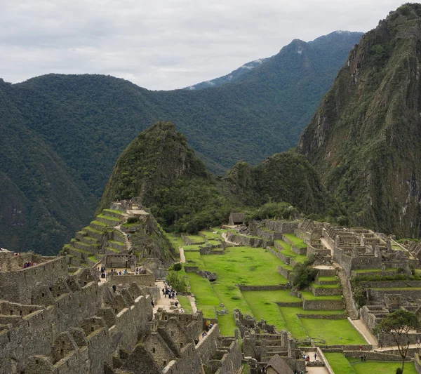 Machu Picchu Nun Ünlü Kalıntıları Cusco Peru — Stok fotoğraf