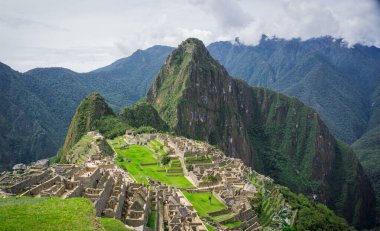 Machu Picchu 'nun Panoramisi, Cusco Peru