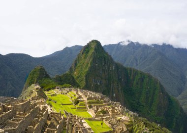 Machu Picchu 'nun Panoramisi, Cusco Peru