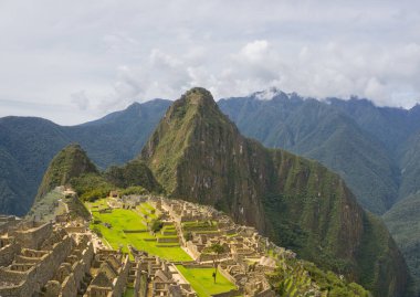 Machu Picchu 'nun Panoramisi, Cusco Peru