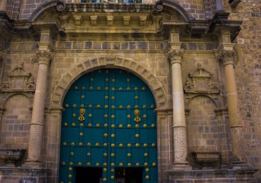Cusco Peru 'daki La Merced Bazilikası