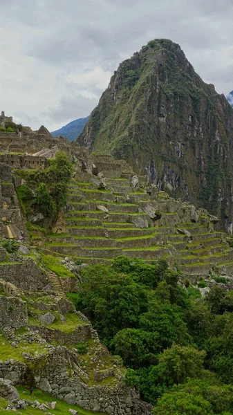 Machu Picchu Nun Büyük Panoramisi Cusco Peru — Stok fotoğraf