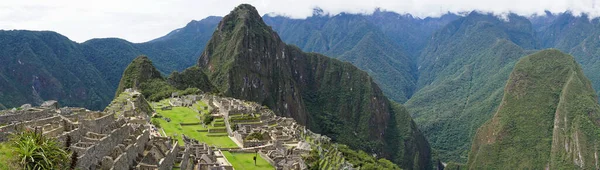 Panorámica Machu Picchu Cusco Perú — Foto de Stock