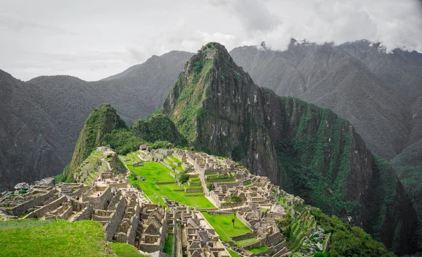 Panorama Von Machu Picchu Cusco Peru — Stockfoto