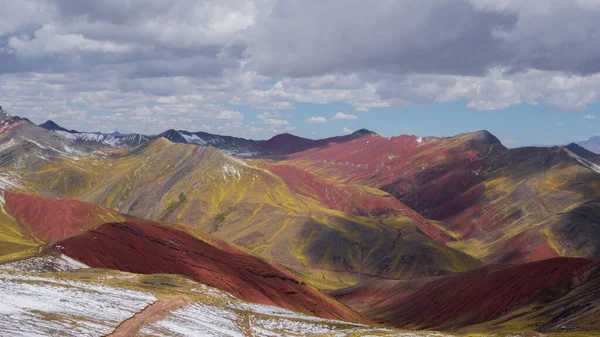 Cusco Peru Daki Palccoyo Kızıl Vadisi — Stok fotoğraf