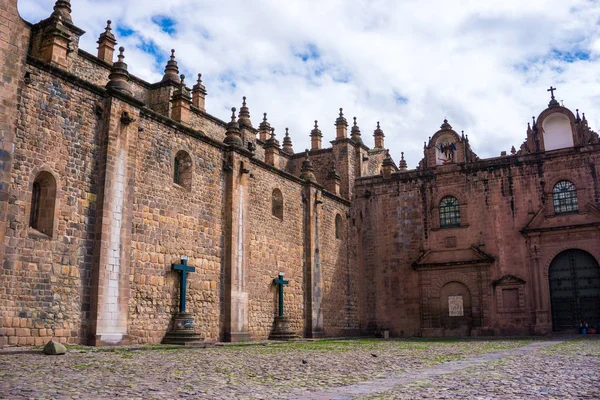 Iglesia Del Templo Parte Catedral Cusco Perú — Foto de Stock