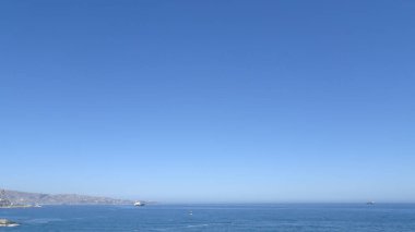 Del mar 'ın deniz kıyısında.