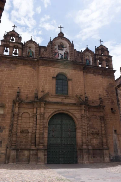 Church Sagrada Familia Part Cusco Cathedral Located Main Square Cusco — Stock Photo, Image