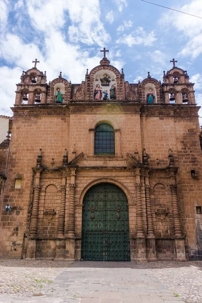 Chiesa Della Sagrada Familia Parte Della Cattedrale Cusco Situata Sulla — Foto Stock