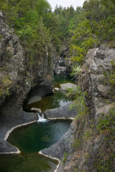 Radal National Park Kopjes Regio Maule Chili — Stockfoto