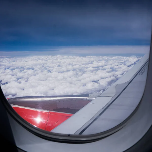 Utsikt Från Ett Flygplan 000 Meter — Stockfoto