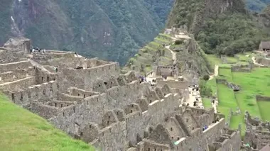 Machu Picchu 'nun Büyük Panoramisi, Cusco Peru