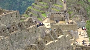 Machu Picchu 'nun Büyük Panoramisi, Cusco Peru