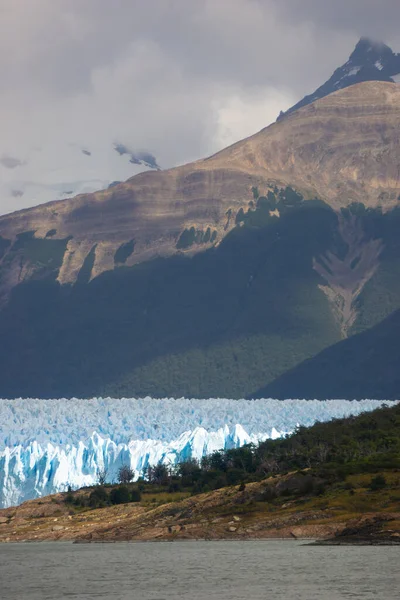 Glacier Perito Moreno Glaciar Perito Moreno Hegyek Argentino Lago Argentino — Stock Fotó