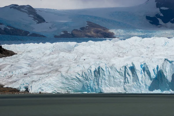 Glacier Perito Moreno Glaciar Perito Moreno Montagnes Lac Argentino Lago — Photo