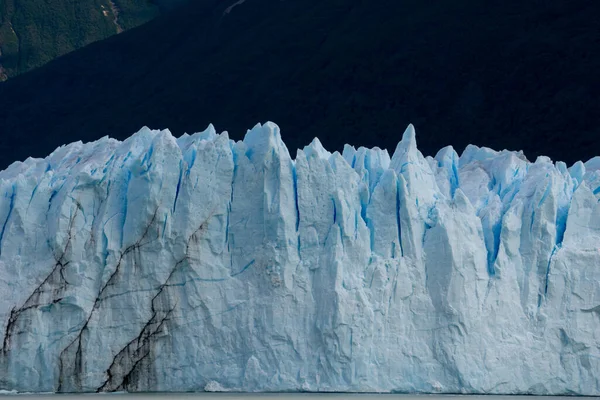 Gletscher Perito Moreno Glaciar Perito Moreno Berge Und Argentino See — Stockfoto