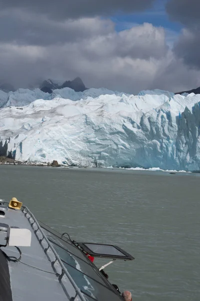 Navegación Glaciar Perito Moreno Ciudad Calafate Argentina —  Fotos de Stock