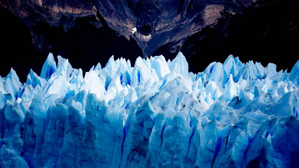 Los Glaciares Nationalpark Södra Argentina Santa Cruz Perito Moreno — Stockfoto