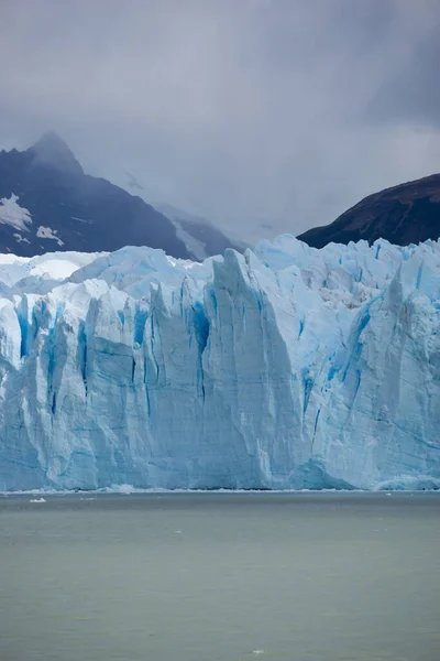 Gletscher Perito Moreno Nationalpark Los Glasyares Patagonien Argentinien — Stockfoto