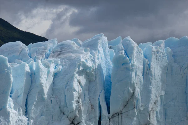 Krajobraz Lodowca Perito Moreno Patagonii Ameryka Południowa — Zdjęcie stockowe