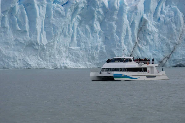 Пейзаж Ледника Перито Морено Патагонии Южная Америка — стоковое фото