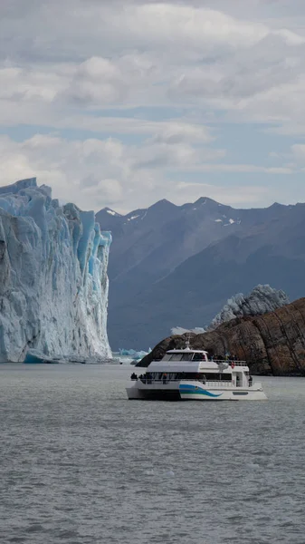 Perito Moreno Glacier Argentino Jezero Patagonie Argentina — Stock fotografie