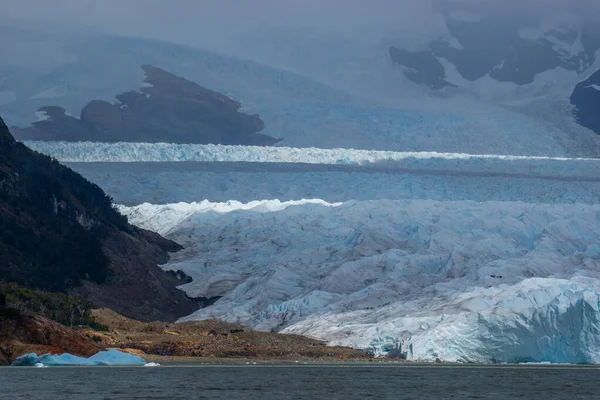 Paisaje Panorámico Del Glaciar Perito Moreno Patagonia Argentina — Foto de Stock