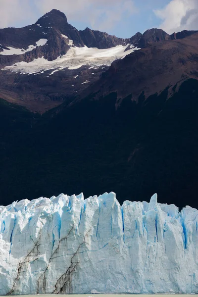 Γκρι Παγετώνας Γκρι Λίμνη Στον Τομέα Των Πάγων Της Νότιας — Φωτογραφία Αρχείου