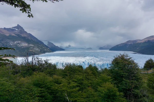 Glaciar Perito Moreno Patagônia Argentina Cidade Calafate — Fotografia de Stock