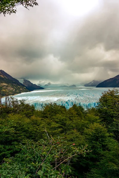 Perito Moreno Παγετώνας Στην Παταγονία Αργεντινή Πόλη Calafate — Φωτογραφία Αρχείου