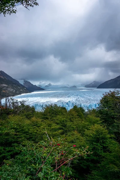 Paisagem Panorâmica Glaciar Perito Moreno Patagônia Argentina — Fotografia de Stock