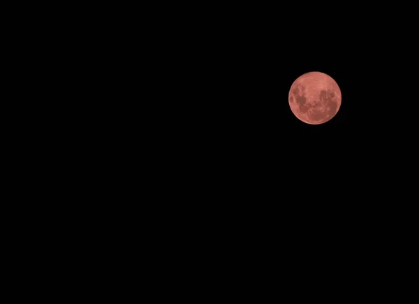 Czerwony Złoty Księżyc — Zdjęcie stockowe