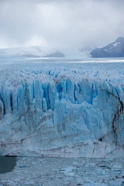 Perito Moreno Glacier 아르헨티나 산타크루즈 글레이셔 공원에 빙하이다 아르헨티나 파타고니아에서 — 스톡 사진