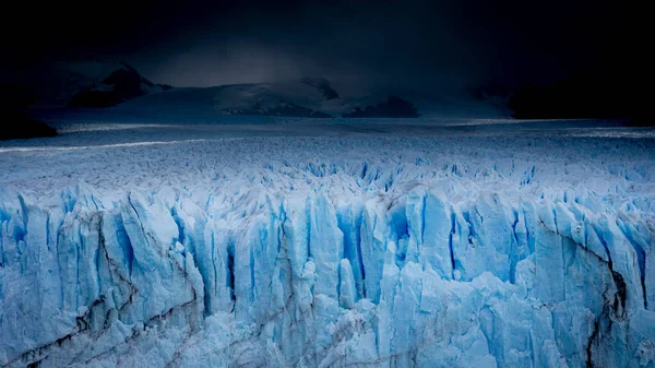 Льодовик Періто Морено Національний Парк Лос Гласьярес Аргентинська Патагонія Восени — стокове фото