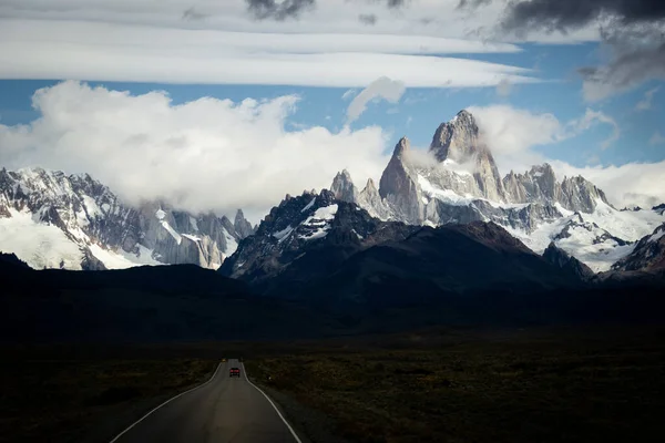 Fitz Roy Cerro Torre Central Chatel Argentine — Photo