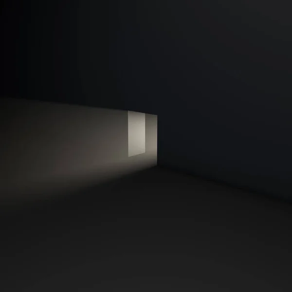 Światło w ciemności — Zdjęcie stockowe