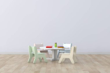 Oyun Odası 3d render iç