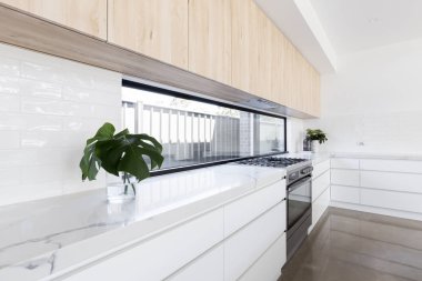 Modern luxury kitchen  clipart